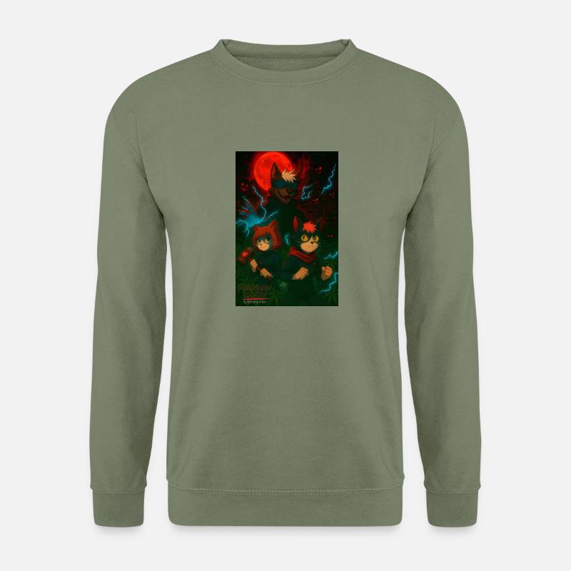 Minoumaw Kaisen - Unisex Pullover - Armeegrün