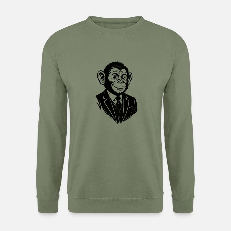 Ape – Ego – Eco - Unisex Pullover - Armeegrün