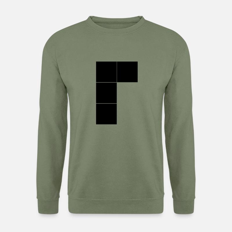 tetris4 - Unisex Pullover - Armeegrün