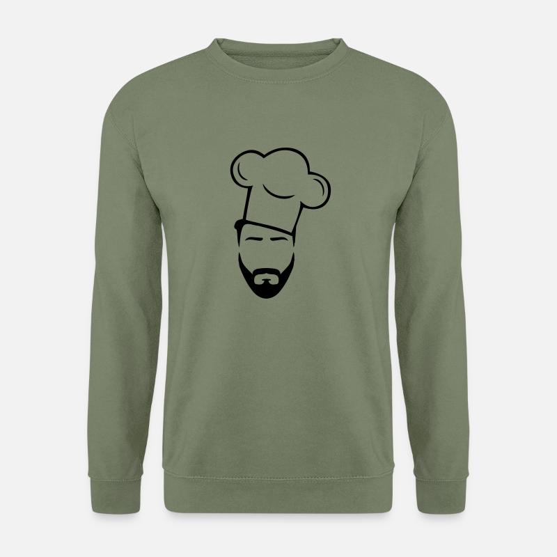 cook design - Unisex Pullover - Armeegrün