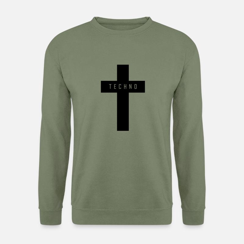 TECHNO - Unisex Sweatshirt - army green