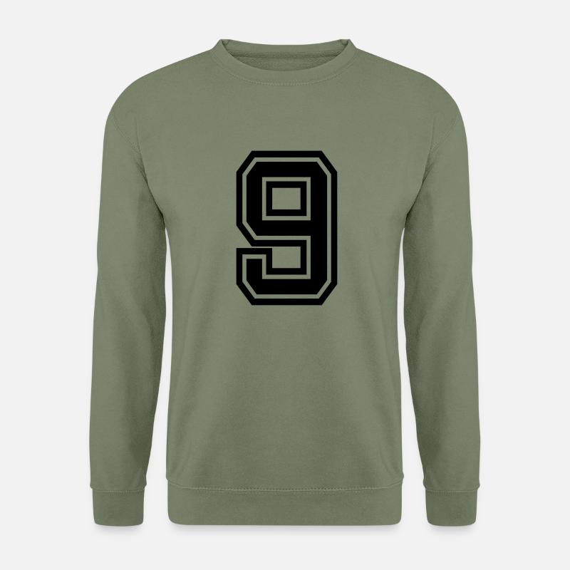 9 - Unisex Pullover - Armeegrün