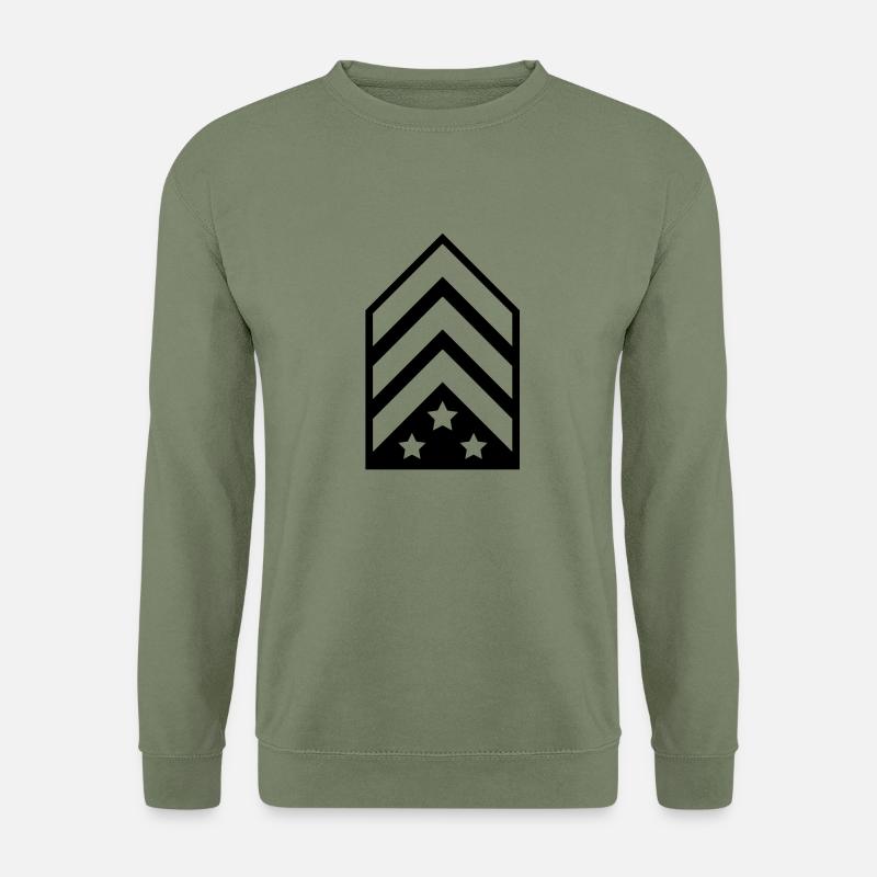 sergant_1__f1 - Unisex Pullover - Armeegrün