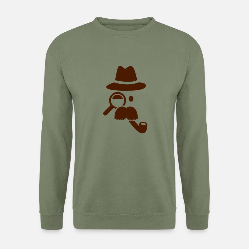 Detektiv - Unisex Pullover - Armeegrün