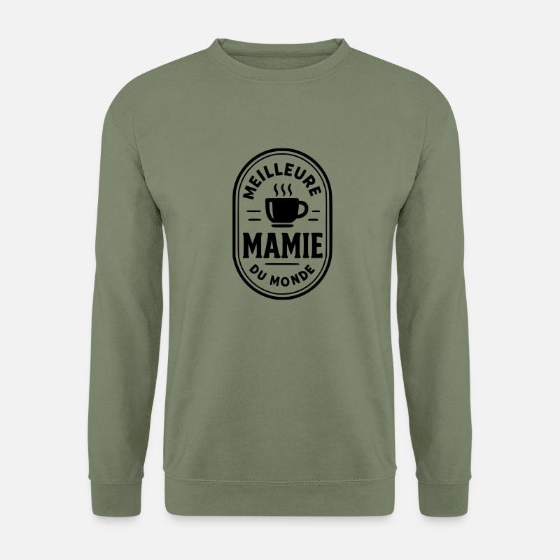 Beste Oma der Welt - Unisex Pullover - Armeegrün
