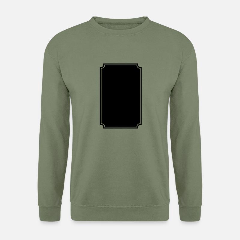 Rahmen - Unisex Pullover - Armeegrün