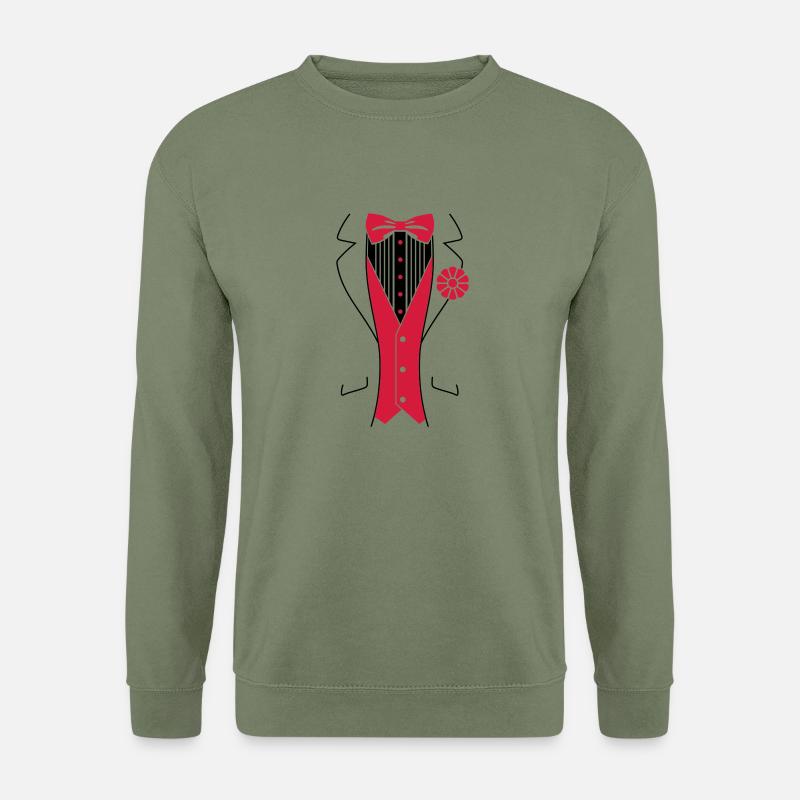 Tuxedo Smoking - Unisex Pullover - Armeegrün