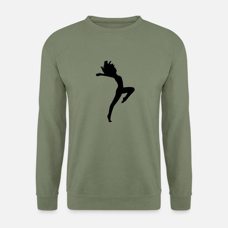 dancing_tanzen - Unisex Pullover - Armeegrün