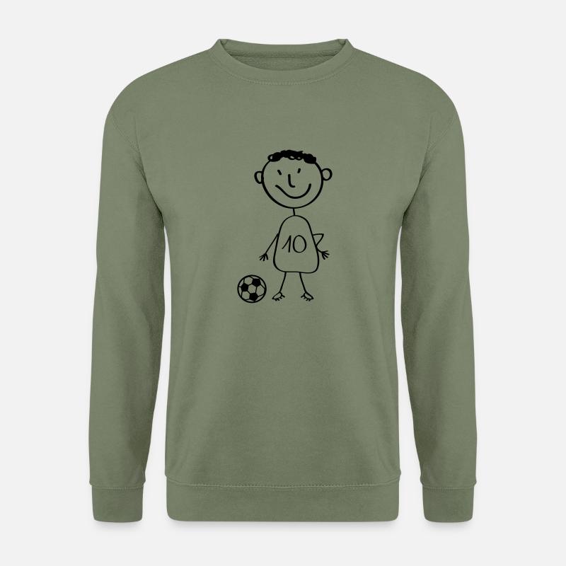 fussballer - Unisex Pullover - Armeegrün