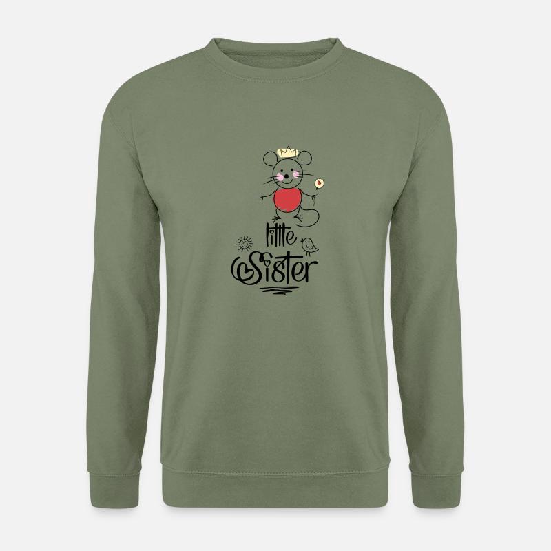 Kleine Schwester - Unisex Pullover - Armeegrün