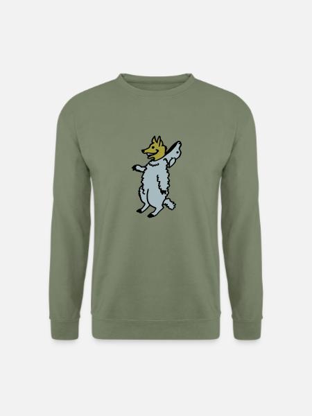 Wolf im Schafspelz - Unisex Pullover - Armeegrün