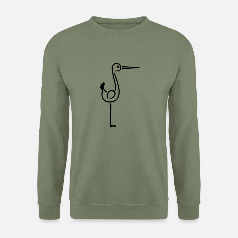 Storch - Unisex Pullover - Armeegrün