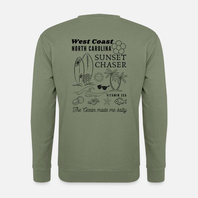 Summer Vibes - Unisex Pullover - Armeegrün