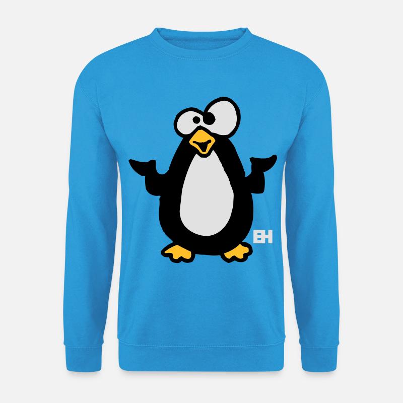 Pinguin - Unisex Pullover - Meeresblau