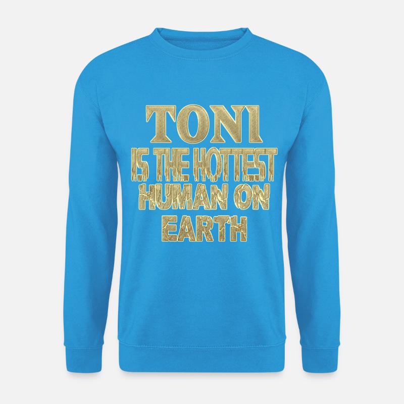 Toni - Unisex Pullover - Meeresblau