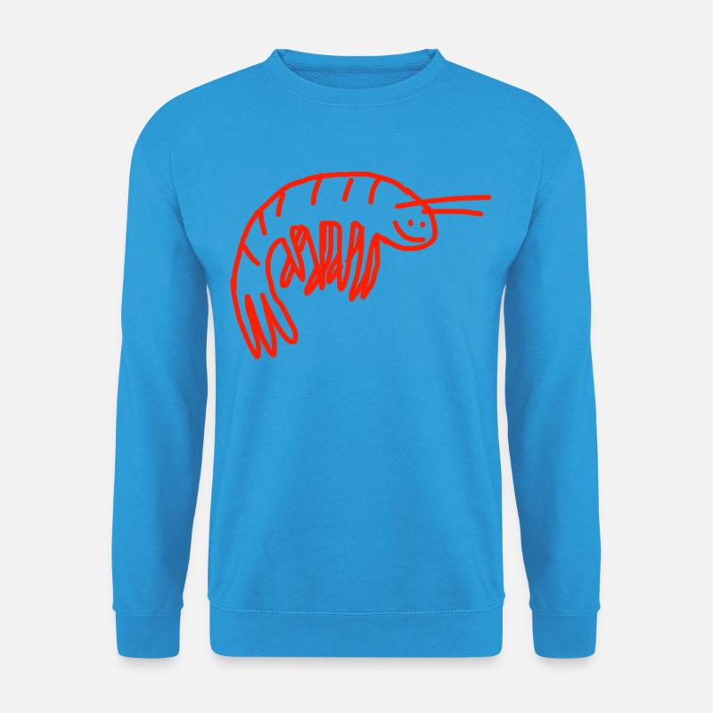 Shrimp - Unisex Pullover - Meeresblau