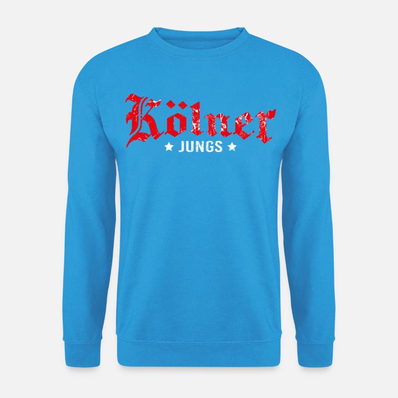 Kölner Jungs - Unisex Pullover - Meeresblau
