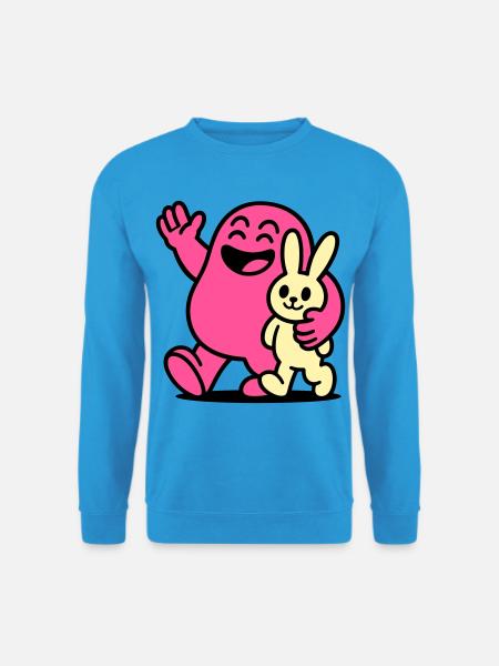 Heureux amis ! - Sweat-shirt Unisexe - bleu mer