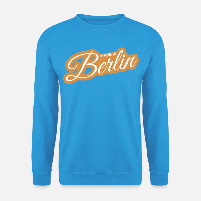 Berlin - weil´s Deine Stadt ist! - Unisex Pullover - Meeresblau