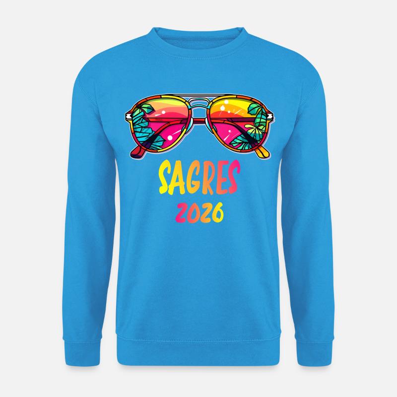 Sagres 2026 Tropen Sonnenbrille - Unisex Pullover - Meeresblau