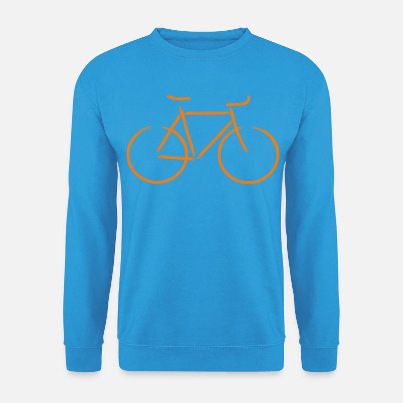 Fahrrad Fahrradfahrer Geschenk - Unisex Pullover - Meeresblau