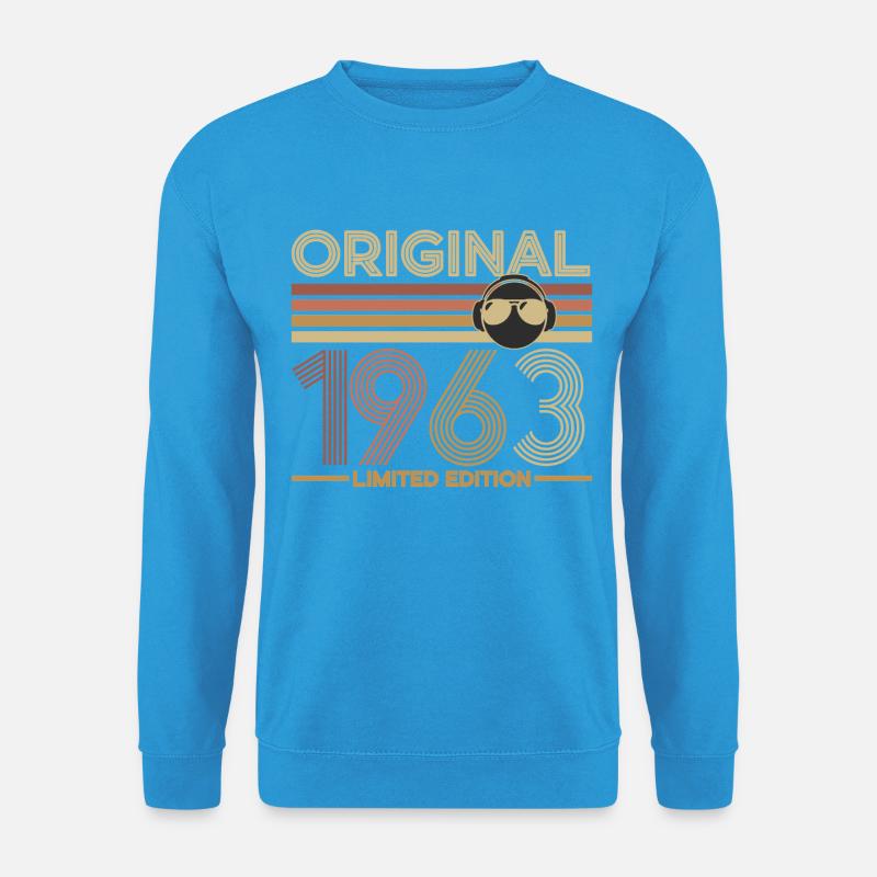 Originale limitierte Edition von 1963 - Unisex Pullover - Meeresblau