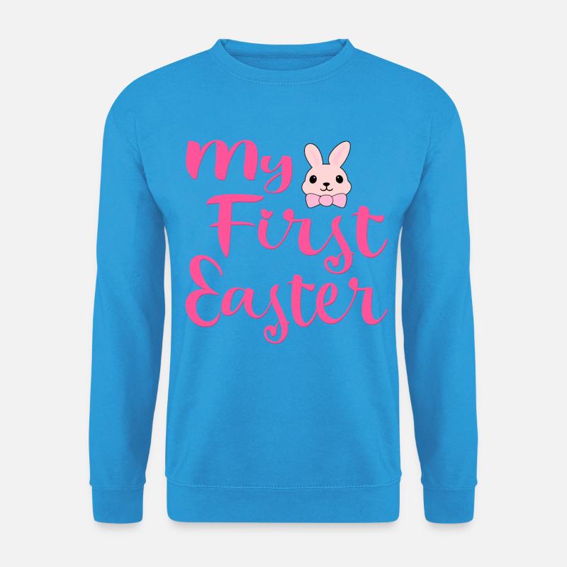 Mein erster Osterhase - Unisex Pullover - Meeresblau