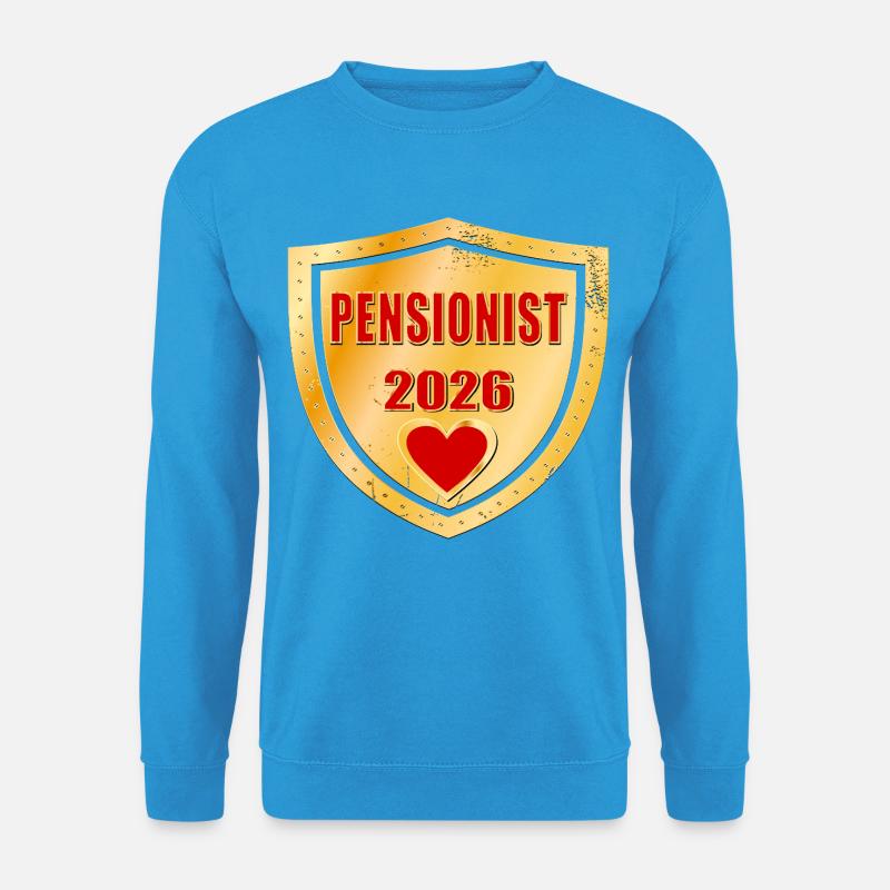 Großmutter-Rentnerin 2026 - Unisex Pullover - Meeresblau