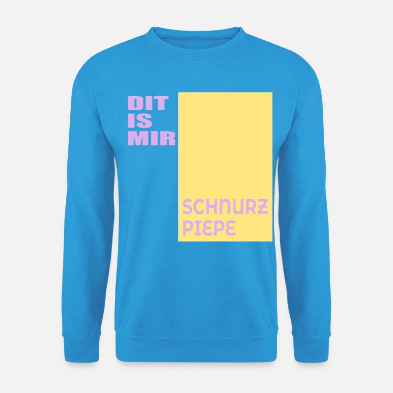 Berlinerisch Egal Berlin - Unisex Pullover - Meeresblau