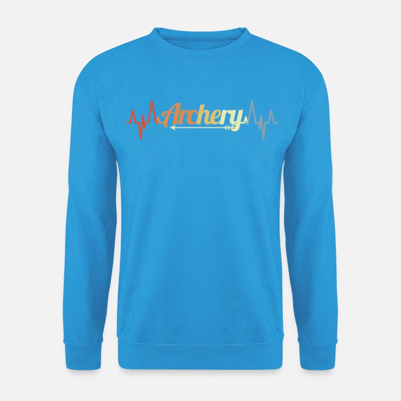Archery Heartbeat - Unisex Sweatshirt - sea blue