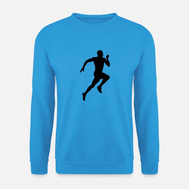 running - Unisex Pullover - Meeresblau