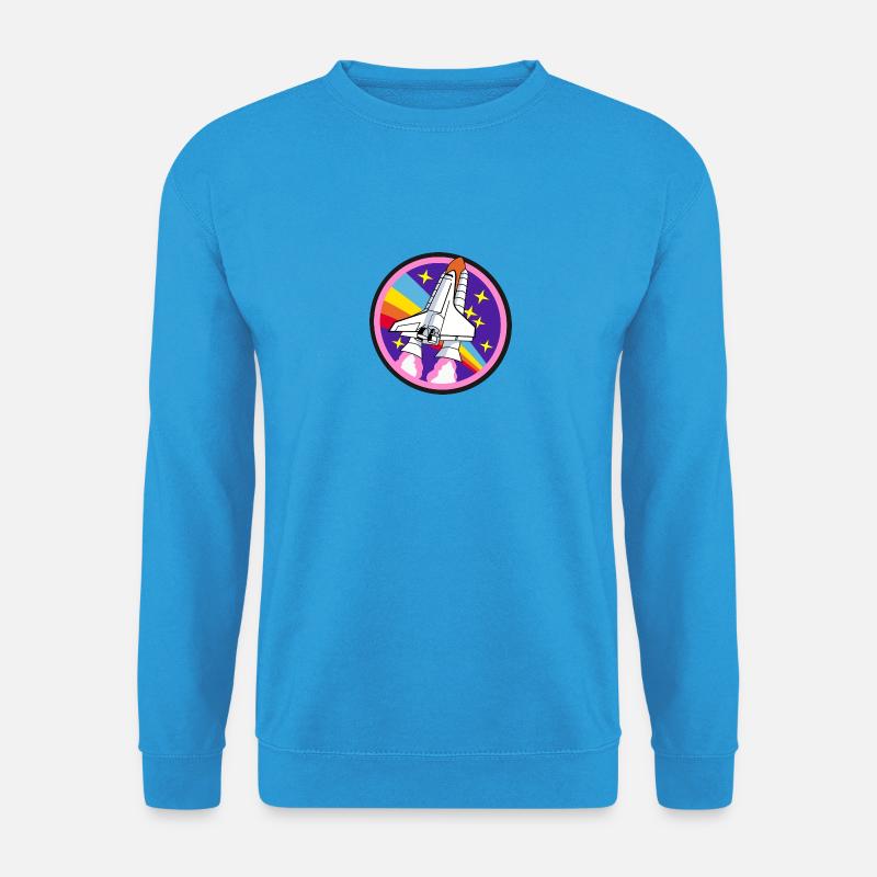 Space Shuttle - Unisex Sweatshirt - sea blue