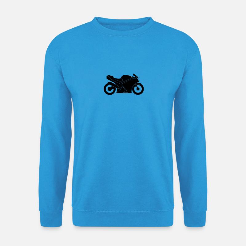 Motorrad - Unisex Pullover - Meeresblau