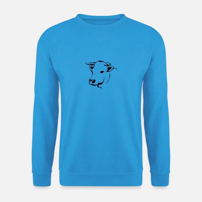 Rind - Unisex Pullover - Meeresblau