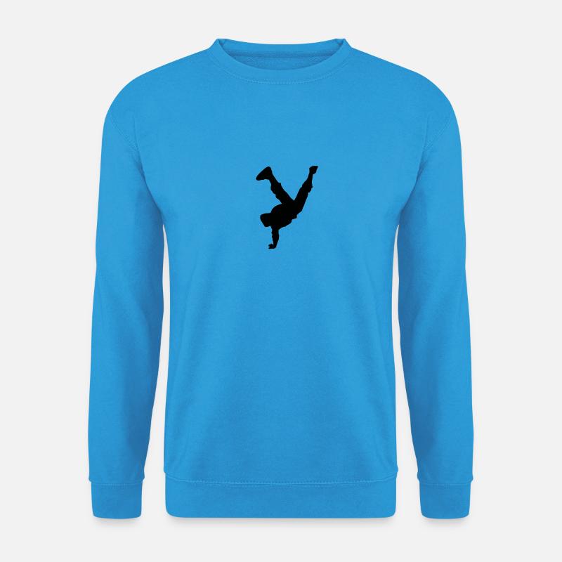 Breakdance - Unisex Pullover - Meeresblau