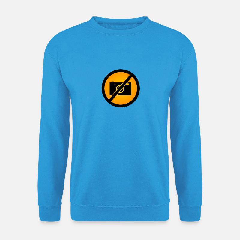 no pictures - Unisex Pullover - Meeresblau