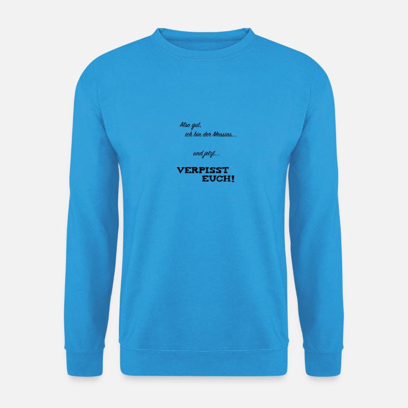 Messias - Unisex Pullover - Meeresblau