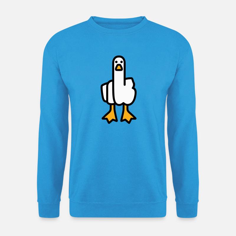 Statement Goose - Unisex Sweatshirt - sea blue