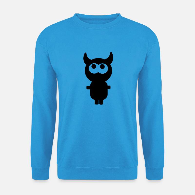 Bitte Bitte Bitte miniTyrann - Unisex Pullover - Meeresblau