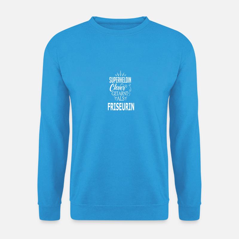 friseurin - Unisex Pullover - Meeresblau