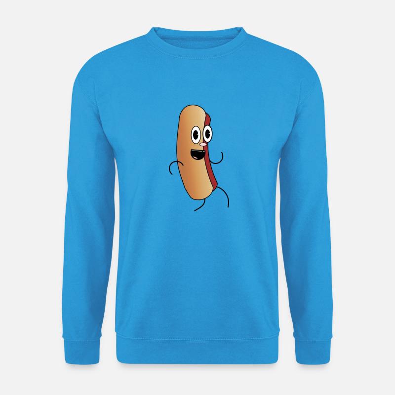Hotdog - Unisex Pullover - Meeresblau