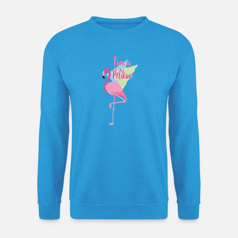 I`m a Pelikan - Unisex Pullover - Meeresblau