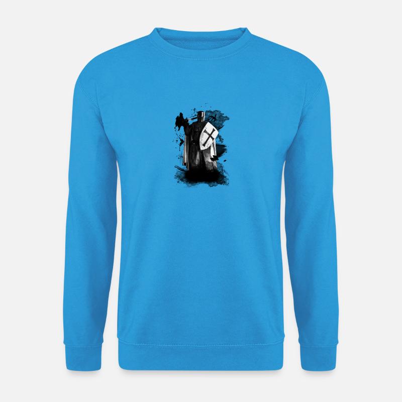 Templar Warrior - Unisex Pullover - Meeresblau