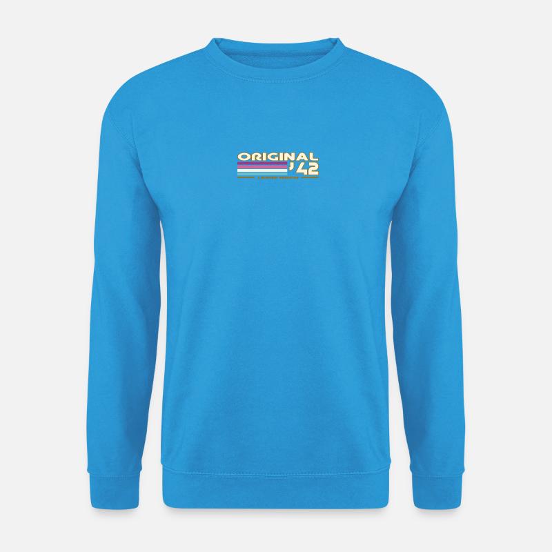 1942 - Unisex Pullover - Meeresblau