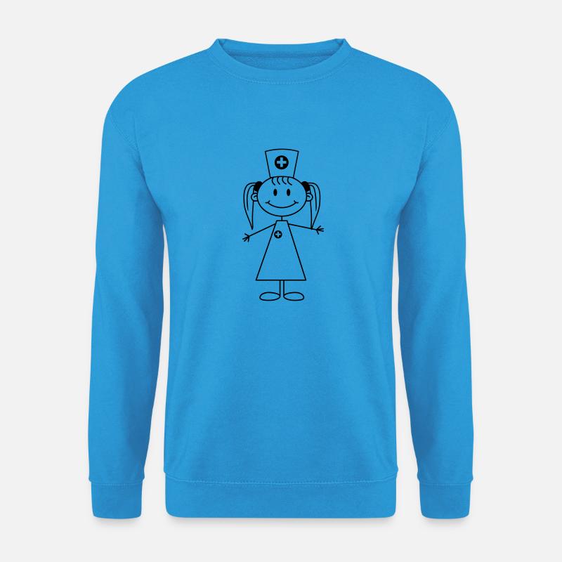 Nurse - Unisex Pullover - Meeresblau