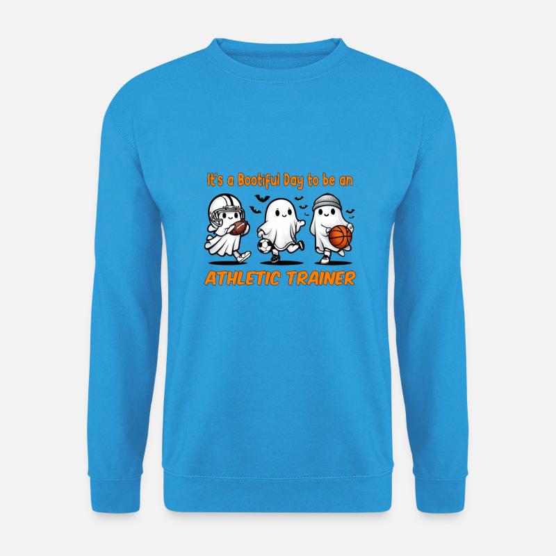 Bootiful Day, um Athletiktrainer zu werden - Unisex Pullover - Meeresblau