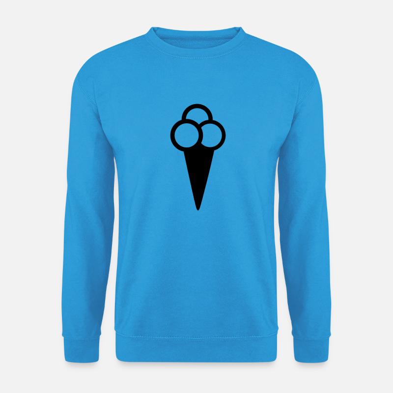 Eis - Unisex Pullover - Meeresblau