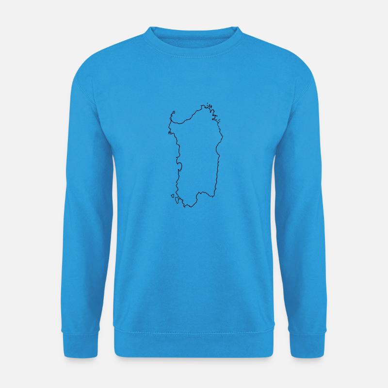 Sardinien - Unisex Pullover - Meeresblau