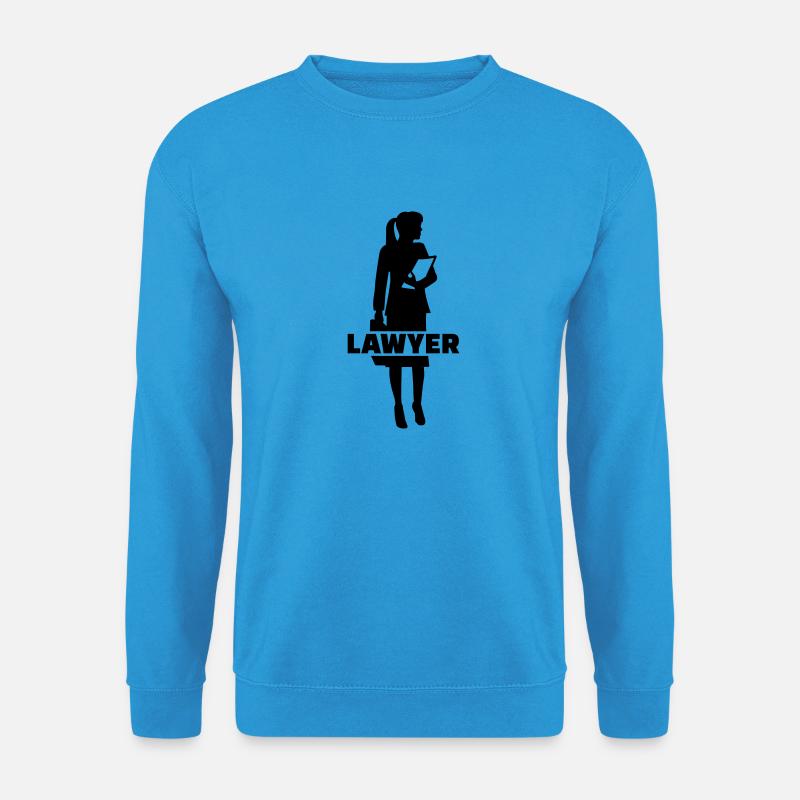 Anwältin - Unisex Pullover - Meeresblau