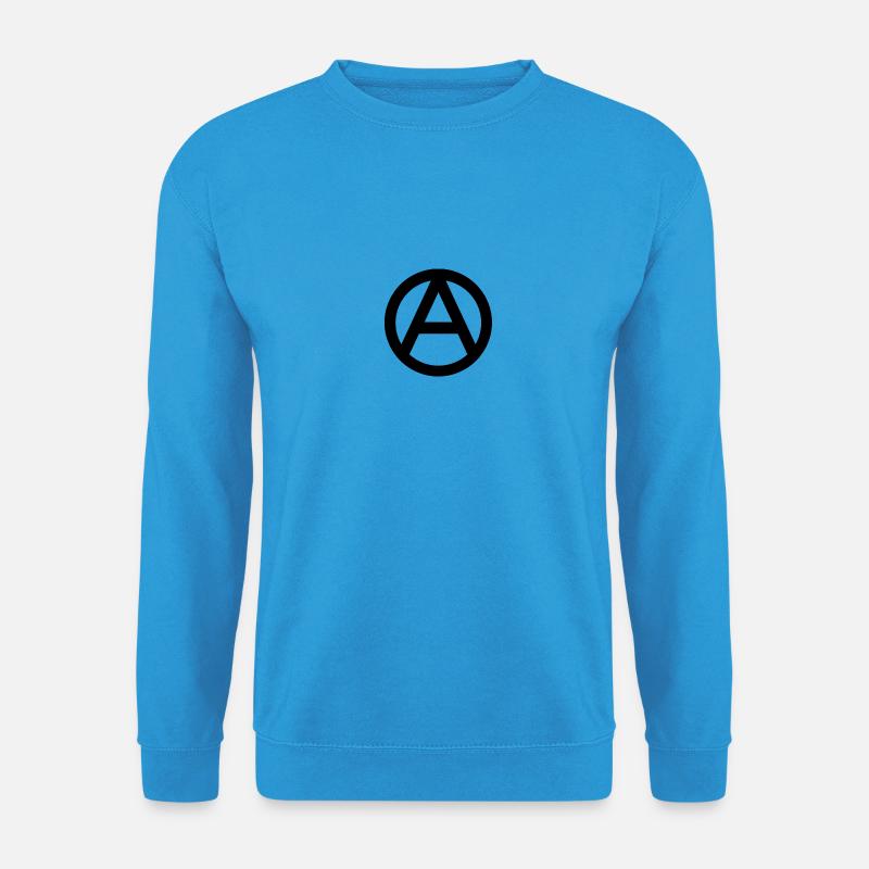 anarchie - Unisex Pullover - Meeresblau